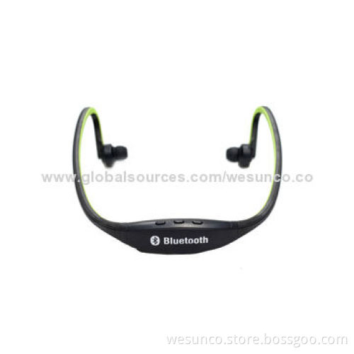 Low-price Bluetooth stereo earphone with mic for sports, v4.0 + EDR